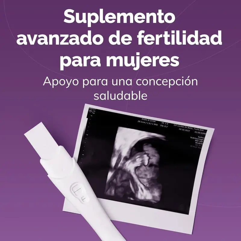 Sasmar Conceive Plus Supporto alla fertilità femminile, 60 Capsule