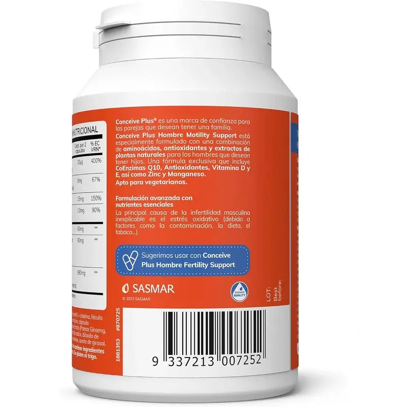 Sasmar Conceive Plus Motilità maschile, 60 Capsule