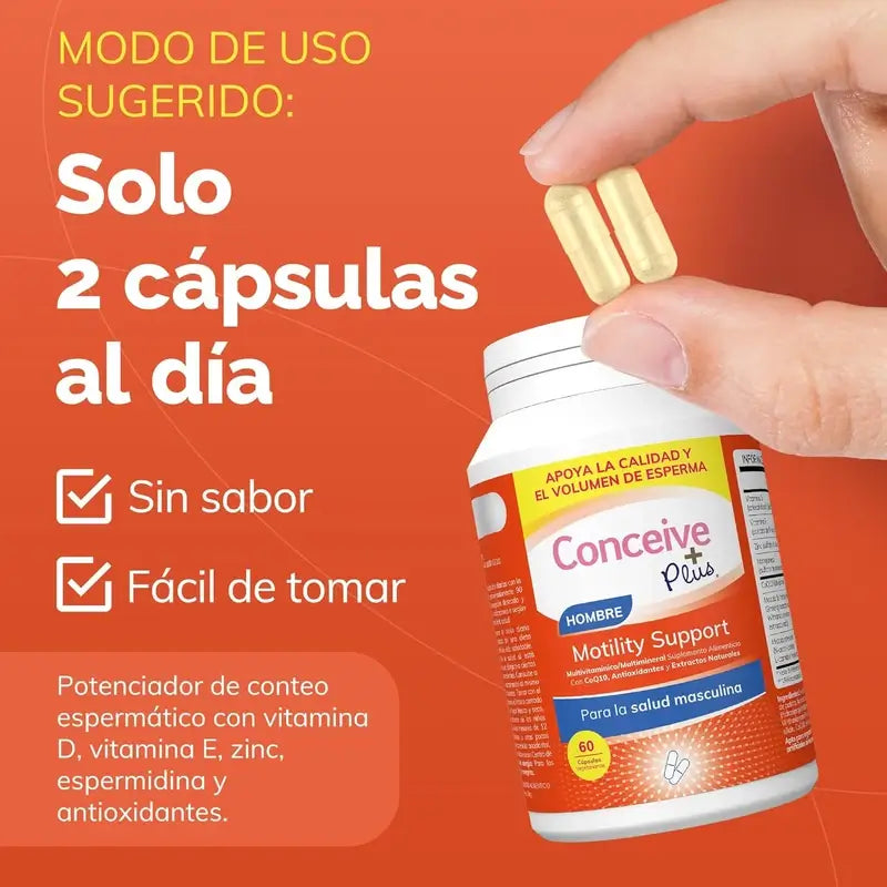 Sasmar Conceive Plus Motilità maschile, 60 Capsule