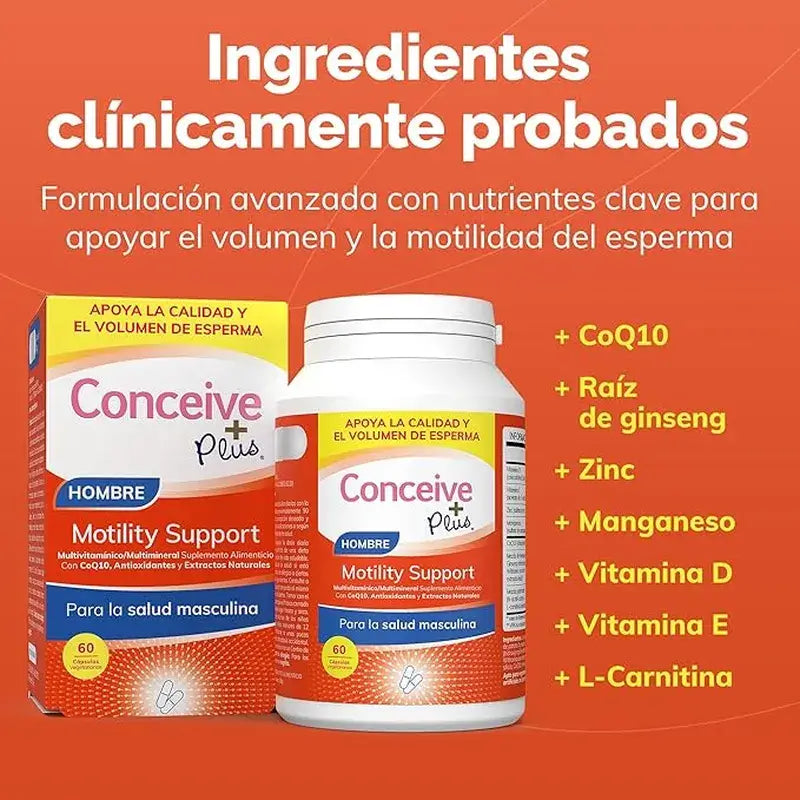 Sasmar Conceive Plus Motilità maschile, 60 Capsule