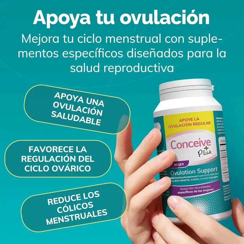 Sasmar Conceive Plus Ovulazione femminile, 120 capsule