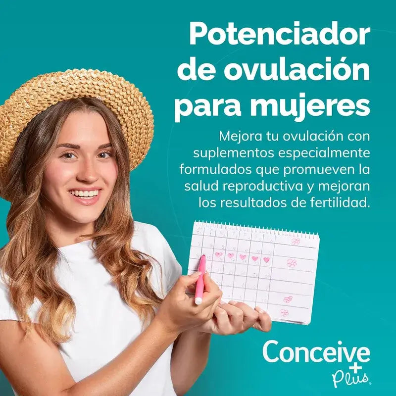 Sasmar Conceive Plus Ovulazione femminile, 120 capsule