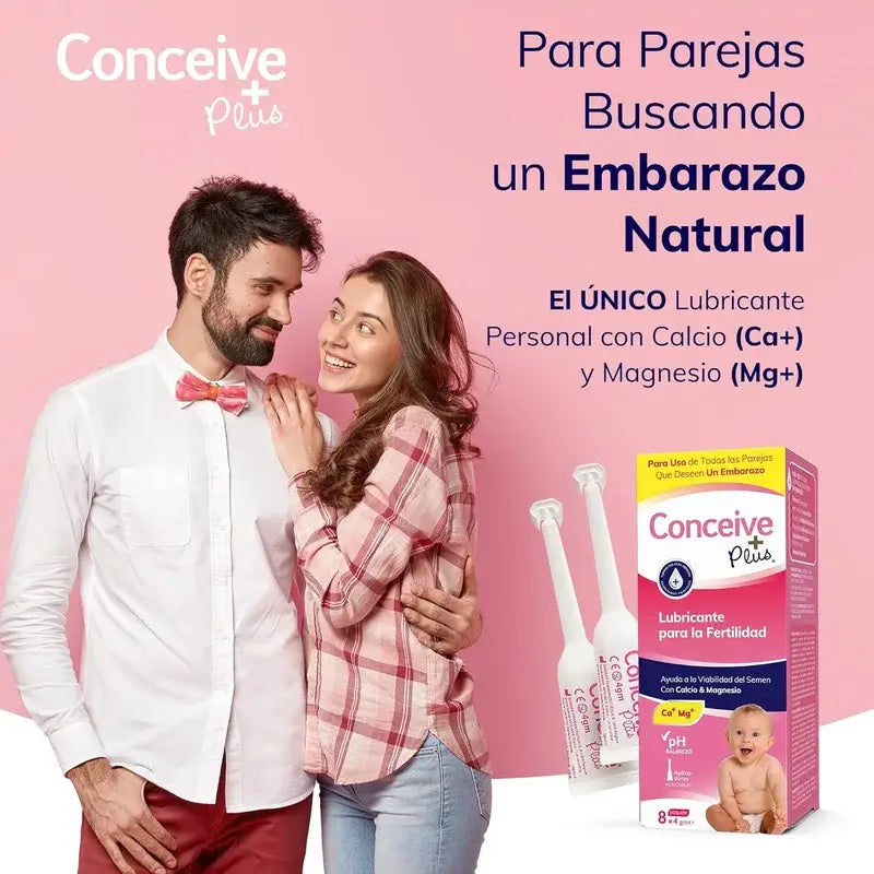 Sasmar Conceive Plus Lubrificante, 8 applicatori a dispenser singolo