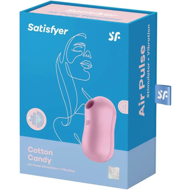 Stimolatore e vibratore per zucchero filato Satisfyer Air Pulse - Lilla