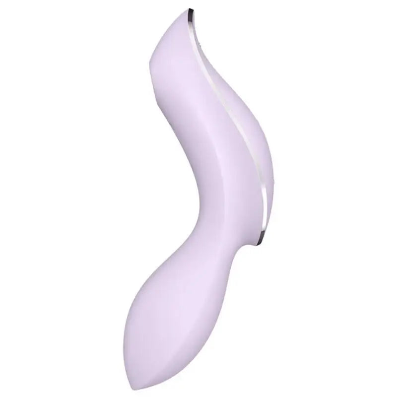 Stimolatore e vibratore Satisfyer Air Pulse Curvy Trinity 2 - Viola