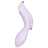 Stimolatore e vibratore Satisfyer Air Pulse Curvy Trinity 2 - Viola