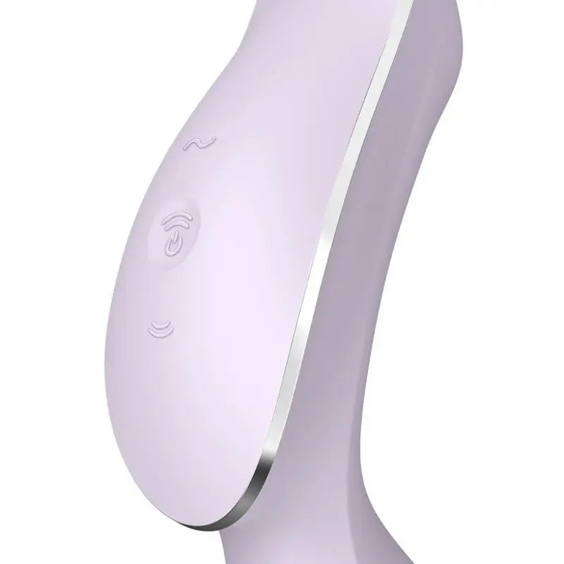 Stimolatore e vibratore Satisfyer Air Pulse Curvy Trinity 2 - Viola