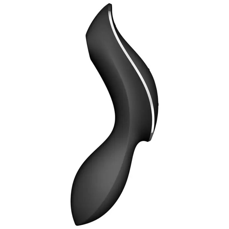 Stimolatore e vibratore Satisfyer Air Pulse Curvy Trinity 2 - Nero