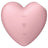 Stimolatore e vibratore cardiaco Satisfyer Air Pulse Cutie - Rosa