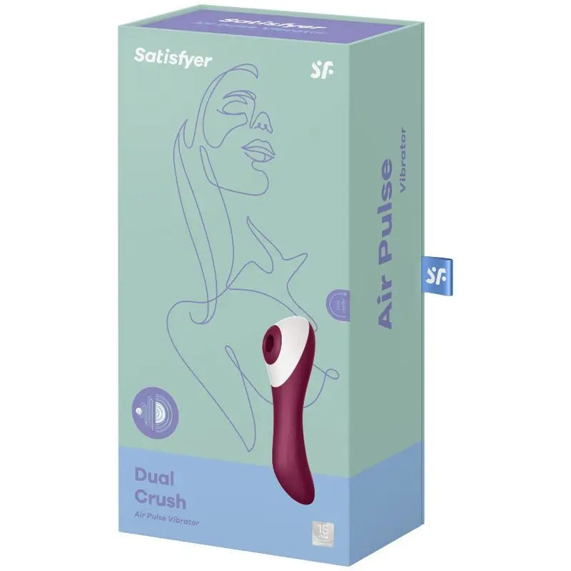 Stimolatore e vibratore Satisfyer Air Pulse Dual Crush