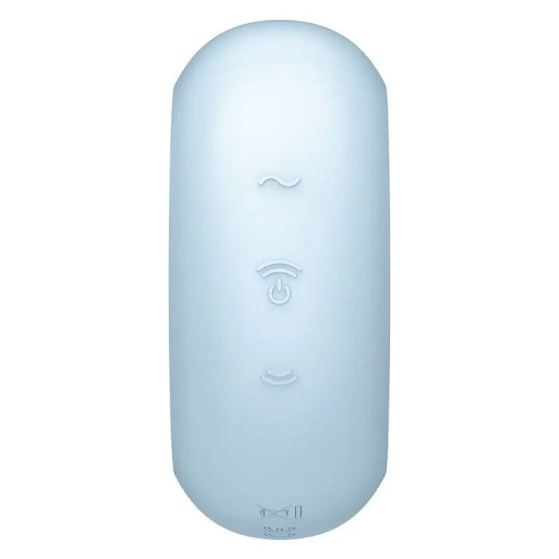 Stimolatore e vibratore doppio Satisfyer Air Pulse Pro To Go 3 - Blu
