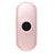 Stimolatore e vibratore doppio Satisfyer Air Pulse Pro To Go 3 - Rosa