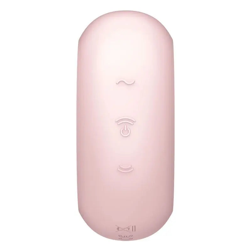 Stimolatore e vibratore doppio Satisfyer Air Pulse Pro To Go 3 - Rosa