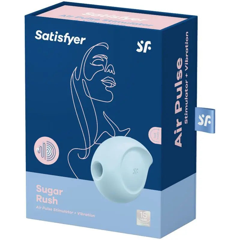 Stimolatore e vibratore Satisfyer Air Pulse Sugar Rush - Blu