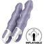 Satisfyer Vibratore a pompa d'aria 1 Vibratore G-Spot gonfiabile Viola
