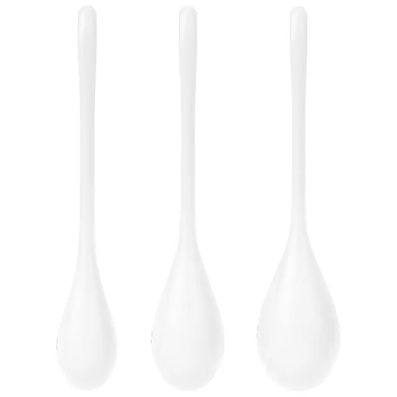 Palline Satisfyer Yoni Power 1 Kit di allenamento bianco