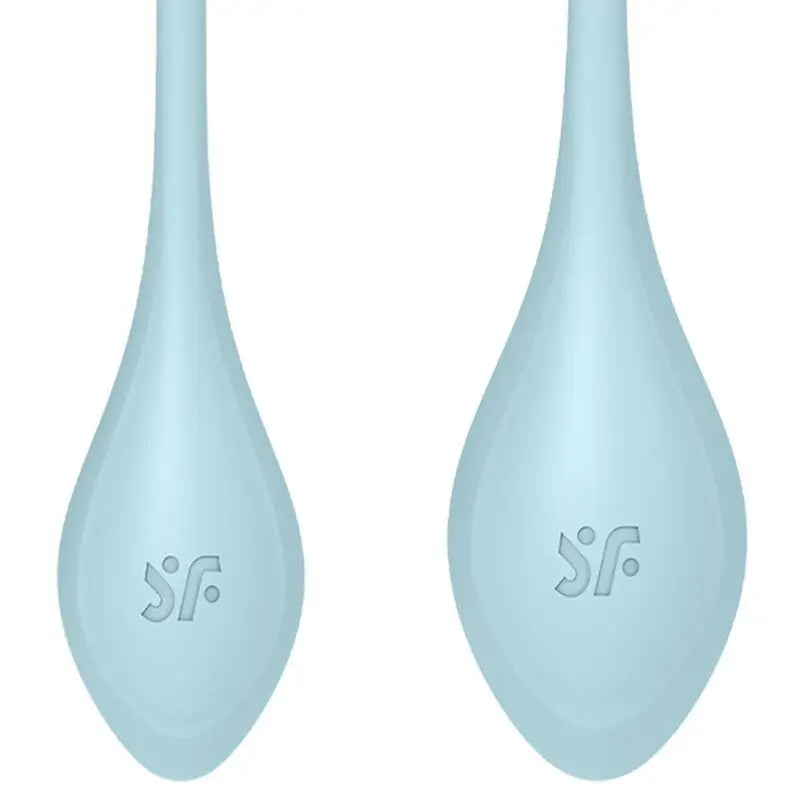 Palline Satisfyer Yoni Power 2 Kit di allenamento Blu
