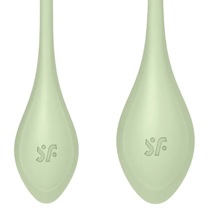 Palline Satisfyer Yoni Power 2 Kit di allenamento verde