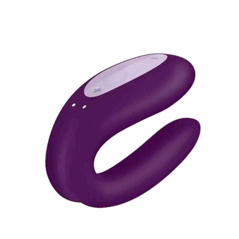 Satisfyer Connect Double Joy con applicazione - Viola