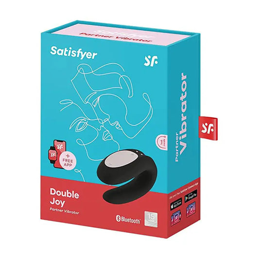 Satisfyer Connect Doppia Gioia con App - Oro Nero
