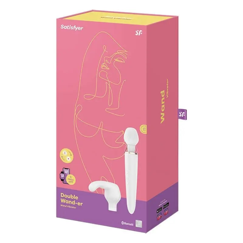 App Satisfyer Connect Double Wand-Er - Bianco