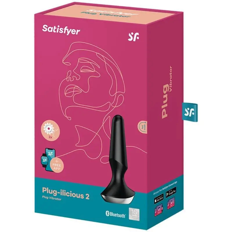 Satisfyer Connect Plug Ilicious 2 Plug vibrante - Nero