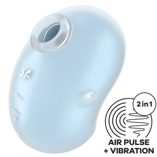 Satisfyer Cutie Ghost Lay-On Vibratore Azzurro