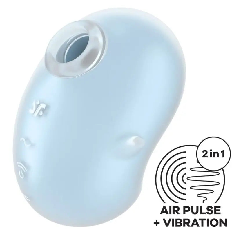 Satisfyer Cutie Ghost Lay-On Vibratore Azzurro