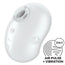 Satisfyer Cutie Ghost Vibratore Lay-On Bianco