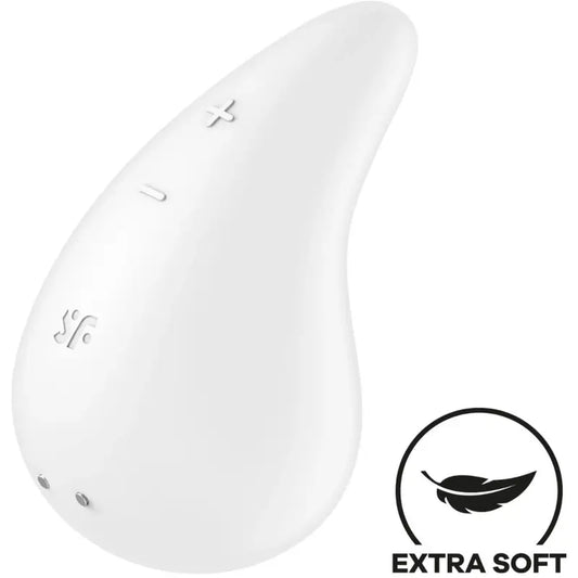 Satisfyer Dew Drop Vibratore Lay-On Bianco