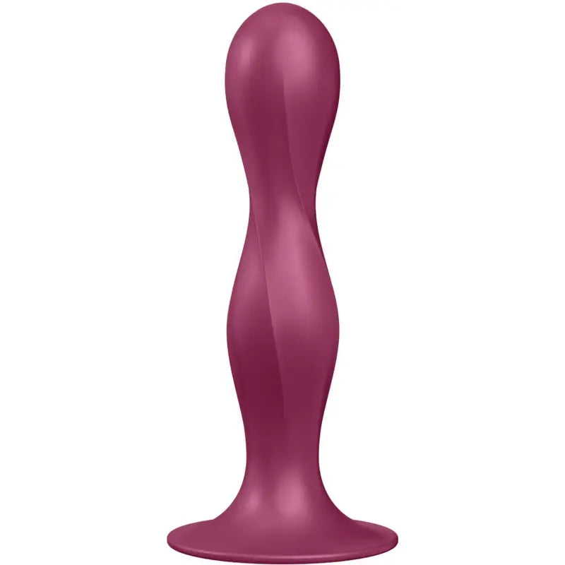 Dildo in silicone marrone Satisfyer Double Ball-R