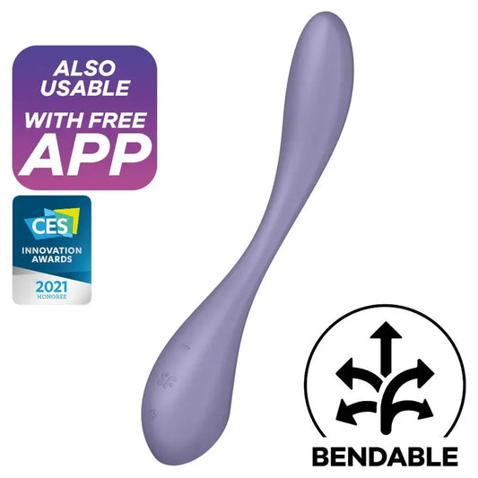 Satisfyer G-Spot Flex 5 Multi Vibratore Lilla