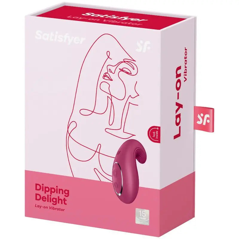 Satisfyer Layons, vibratore a immersione con delizia - Rosso