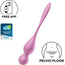 Satisfyer Love Birds Palline vibranti di Kegel Rosa