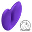 Satisfyer Love Riot Vibratore ditale viola