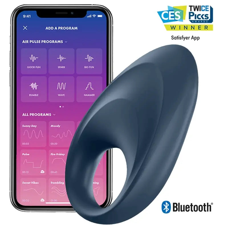 Anello vibrante Satisfyer Mighty One App