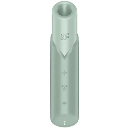 Stimolatore clitorideo a onde d'acqua verde Satisfyer Naughty Kiss