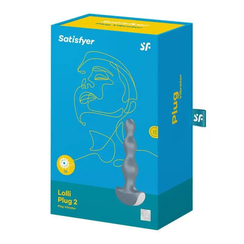 Plug anale Satisfyer con vibrazione Lolli Plug 2 Ice