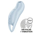 Stimolatore clitorideo Satisfyer Pocket Pro 1 Azzurro