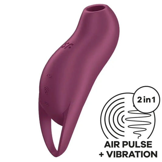 Stimolatore del clitoride Satisfyer Pocket Pro 1 Garnet