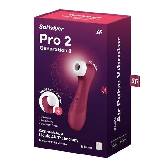 Satisfyer Pro 2 Generazione 3 Granato Bluetooth e App