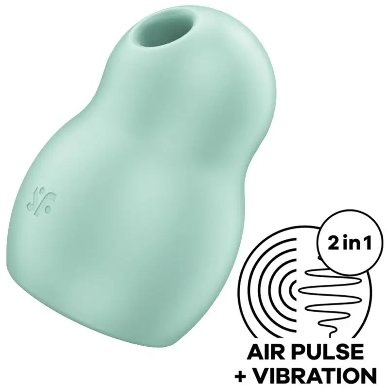 Satisfyer Pro To Go 1 Stimolatore e vibratore doppio verde