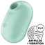 Satisfyer Pro To Go 2 Stimolatore e vibratore doppio verde