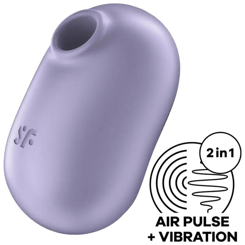 Satisfyer Pro To Go 2 Stimolatore e vibratore doppio viola