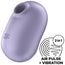 Satisfyer Pro To Go 2 Stimolatore e vibratore doppio viola