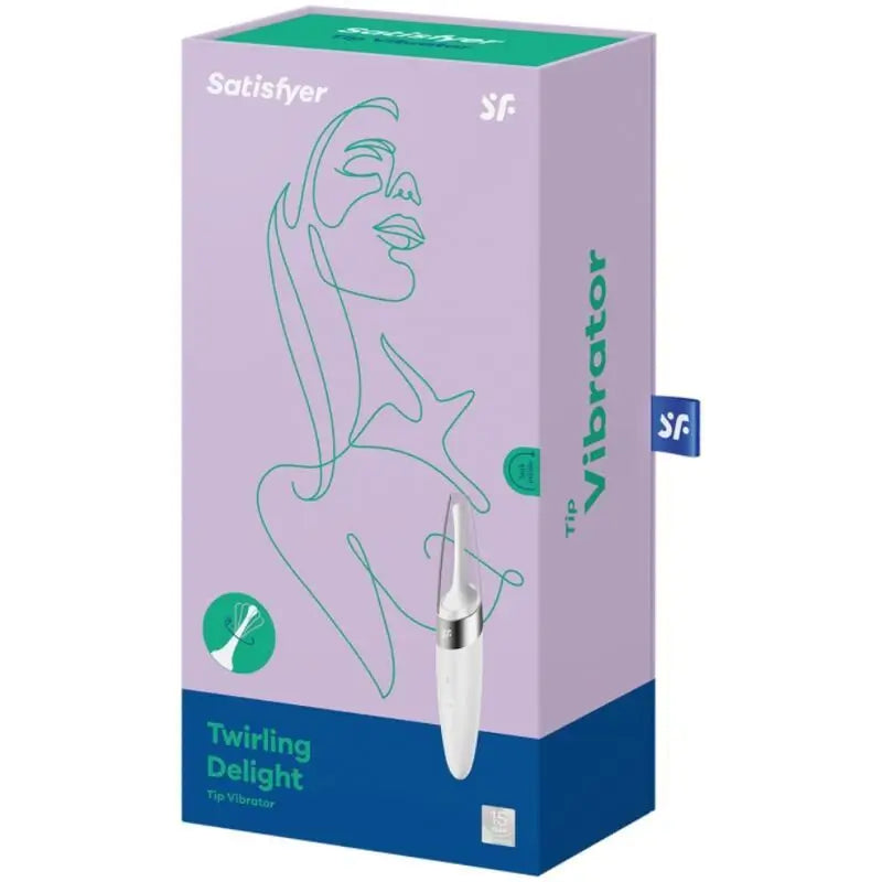 Stimolatore clitorideo Satisfyer Ring Twirling Delight - Bianco