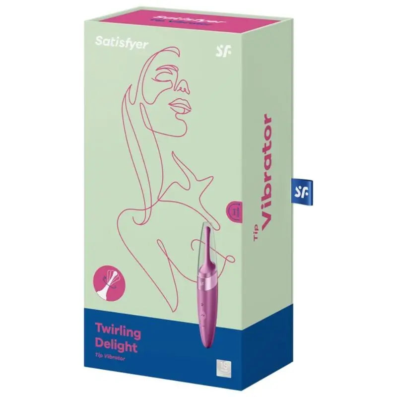 Stimolatore clitorideo Satisfyer Ring Twirling Delight - Viola