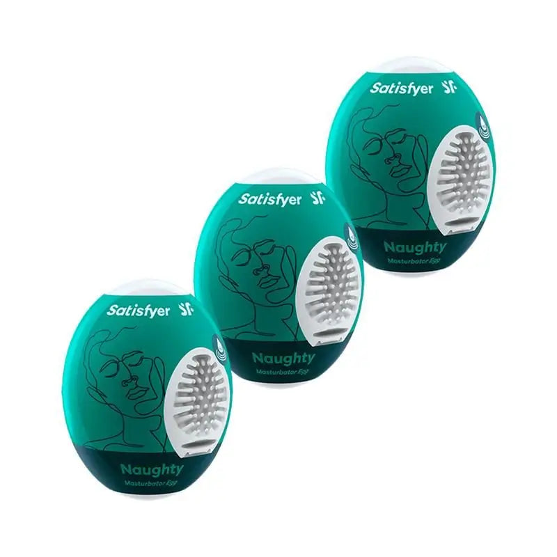 Satisfyer Set 3 Uova Masturbatore Modello Naughty