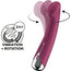 Satisfyer Spinning G-Sport 1 Vibratore Rotante Rosso