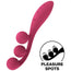Satisfyer Tri Ball 1 Multi Vibratore Rosso